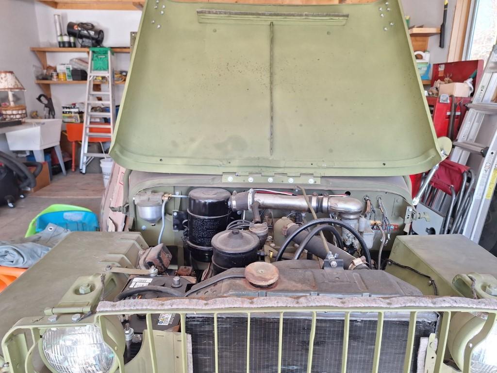 jeep willys slat grill de 1942 , bretagne roadster